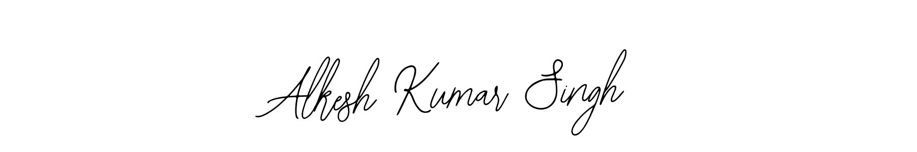 Alkesh Kumar Singh stylish signature style. Best Handwritten Sign (Bearetta-2O07w) for my name. Handwritten Signature Collection Ideas for my name Alkesh Kumar Singh. Alkesh Kumar Singh signature style 12 images and pictures png