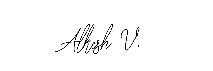 Once you've used our free online signature maker to create your best signature Bearetta-2O07w style, it's time to enjoy all of the benefits that Alkesh V. name signing documents. Alkesh V. signature style 12 images and pictures png