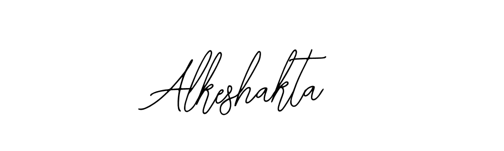 Use a signature maker to create a handwritten signature online. With this signature software, you can design (Bearetta-2O07w) your own signature for name Alkeshakta. Alkeshakta signature style 12 images and pictures png