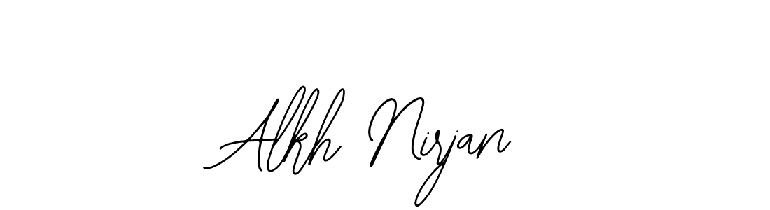 Similarly Bearetta-2O07w is the best handwritten signature design. Signature creator online .You can use it as an online autograph creator for name Alkh Nirjan. Alkh Nirjan signature style 12 images and pictures png