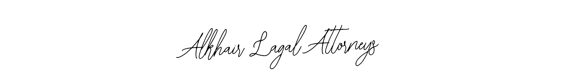 Use a signature maker to create a handwritten signature online. With this signature software, you can design (Bearetta-2O07w) your own signature for name Alkhair Lagal Attorneys. Alkhair Lagal Attorneys signature style 12 images and pictures png