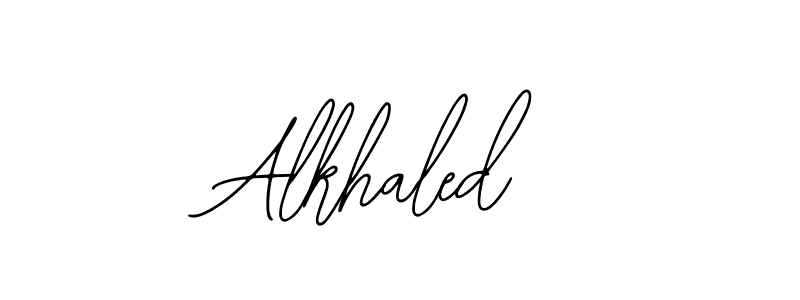 Alkhaled stylish signature style. Best Handwritten Sign (Bearetta-2O07w) for my name. Handwritten Signature Collection Ideas for my name Alkhaled. Alkhaled signature style 12 images and pictures png