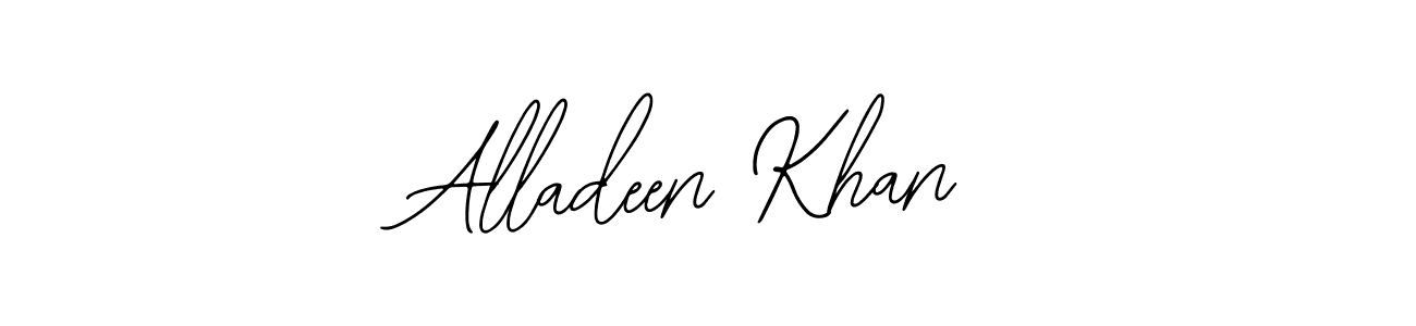 Create a beautiful signature design for name Alladeen Khan. With this signature (Bearetta-2O07w) fonts, you can make a handwritten signature for free. Alladeen Khan signature style 12 images and pictures png