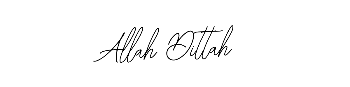 You should practise on your own different ways (Bearetta-2O07w) to write your name (Allah Dittah) in signature. don't let someone else do it for you. Allah Dittah signature style 12 images and pictures png