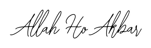 Make your name Allah Ho Akbar memorable on every contract using Bearetta-2O07w autograph style. Instant transparent background export available. Allah Ho Akbar signature style 12 images and pictures png