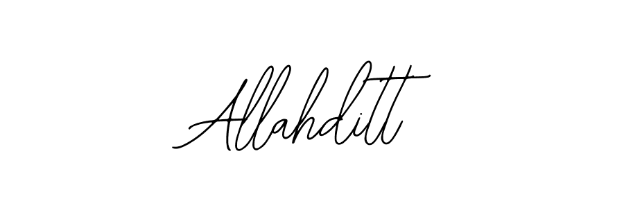 Also You can easily find your signature by using the search form. We will create Allahditt name handwritten signature images for you free of cost using Bearetta-2O07w sign style. Allahditt signature style 12 images and pictures png