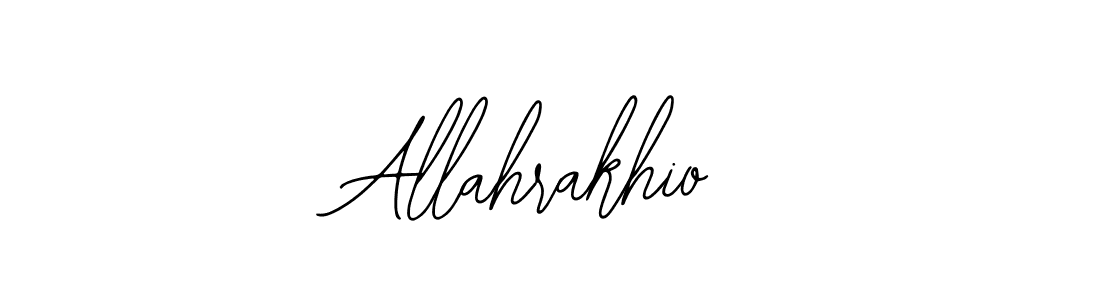 Also we have Allahrakhio name is the best signature style. Create professional handwritten signature collection using Bearetta-2O07w autograph style. Allahrakhio signature style 12 images and pictures png