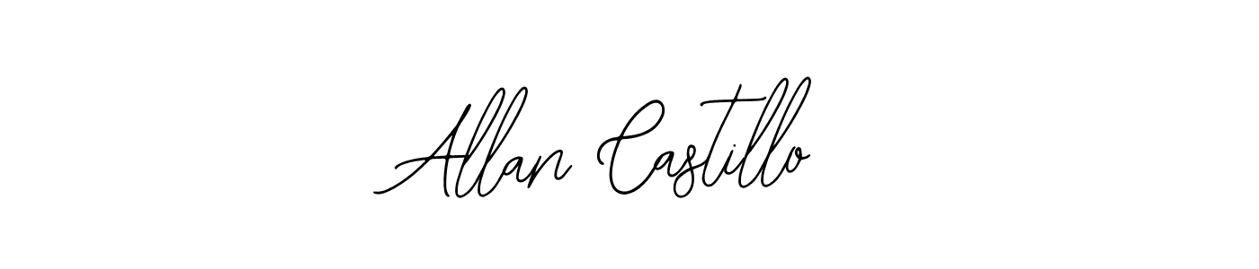 Use a signature maker to create a handwritten signature online. With this signature software, you can design (Bearetta-2O07w) your own signature for name Allan Castillo. Allan Castillo signature style 12 images and pictures png