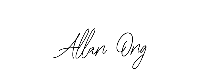 Similarly Bearetta-2O07w is the best handwritten signature design. Signature creator online .You can use it as an online autograph creator for name Allan Ong. Allan Ong signature style 12 images and pictures png