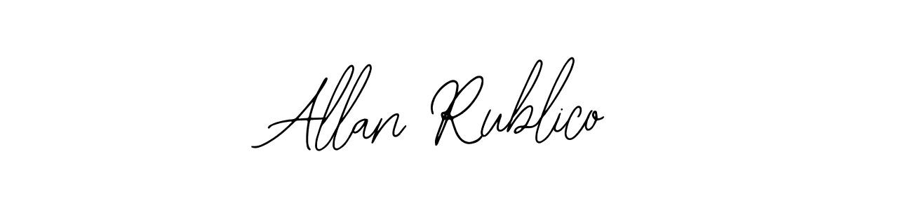 This is the best signature style for the Allan Rublico name. Also you like these signature font (Bearetta-2O07w). Mix name signature. Allan Rublico signature style 12 images and pictures png