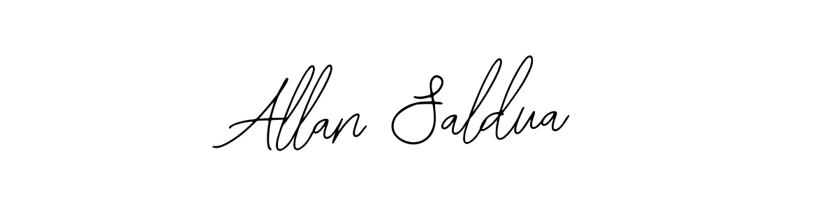 How to make Allan Saldua signature? Bearetta-2O07w is a professional autograph style. Create handwritten signature for Allan Saldua name. Allan Saldua signature style 12 images and pictures png