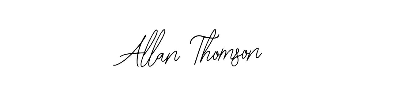 Also You can easily find your signature by using the search form. We will create Allan Thomson name handwritten signature images for you free of cost using Bearetta-2O07w sign style. Allan Thomson signature style 12 images and pictures png