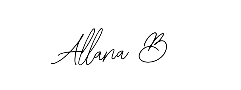 Also we have Allana B name is the best signature style. Create professional handwritten signature collection using Bearetta-2O07w autograph style. Allana B signature style 12 images and pictures png