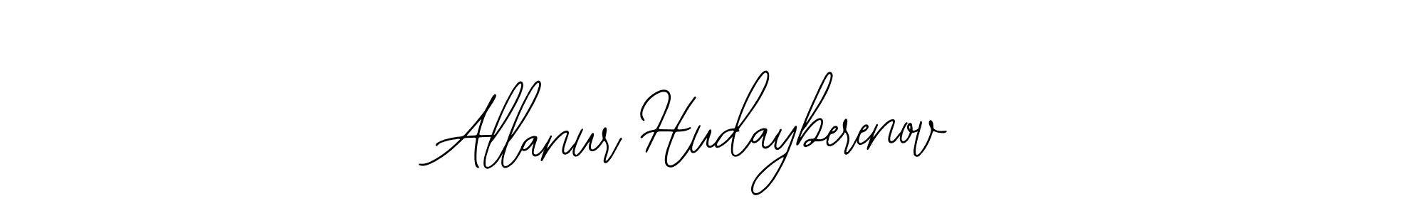 Make a beautiful signature design for name Allanur Hudayberenov. Use this online signature maker to create a handwritten signature for free. Allanur Hudayberenov signature style 12 images and pictures png