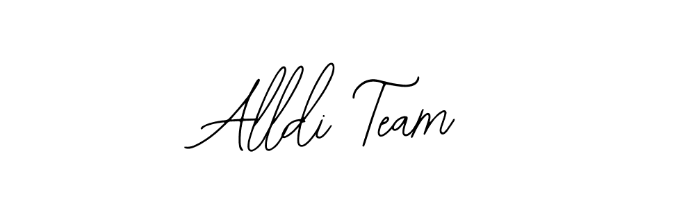 The best way (Bearetta-2O07w) to make a short signature is to pick only two or three words in your name. The name Alldi Team include a total of six letters. For converting this name. Alldi Team signature style 12 images and pictures png