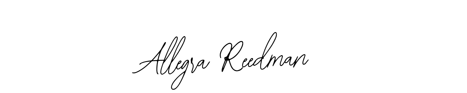 Similarly Bearetta-2O07w is the best handwritten signature design. Signature creator online .You can use it as an online autograph creator for name Allegra Reedman. Allegra Reedman signature style 12 images and pictures png