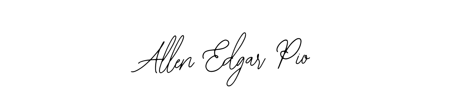 The best way (Bearetta-2O07w) to make a short signature is to pick only two or three words in your name. The name Allen Edgar Pio include a total of six letters. For converting this name. Allen Edgar Pio signature style 12 images and pictures png