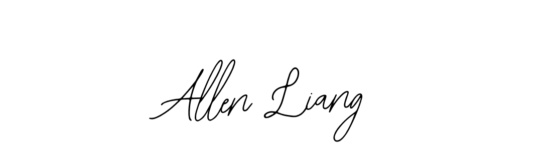 This is the best signature style for the Allen Liang name. Also you like these signature font (Bearetta-2O07w). Mix name signature. Allen Liang signature style 12 images and pictures png