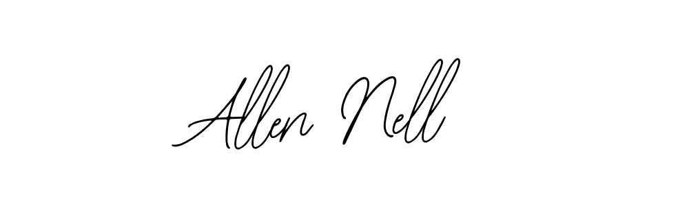 How to make Allen Nell signature? Bearetta-2O07w is a professional autograph style. Create handwritten signature for Allen Nell name. Allen Nell signature style 12 images and pictures png