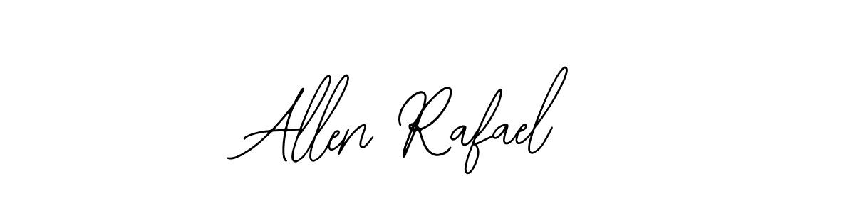 Similarly Bearetta-2O07w is the best handwritten signature design. Signature creator online .You can use it as an online autograph creator for name Allen Rafael. Allen Rafael signature style 12 images and pictures png