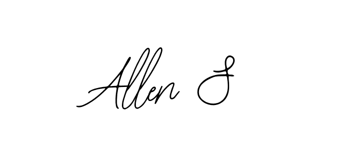 if you are searching for the best signature style for your name Allen S. so please give up your signature search. here we have designed multiple signature styles  using Bearetta-2O07w. Allen S signature style 12 images and pictures png