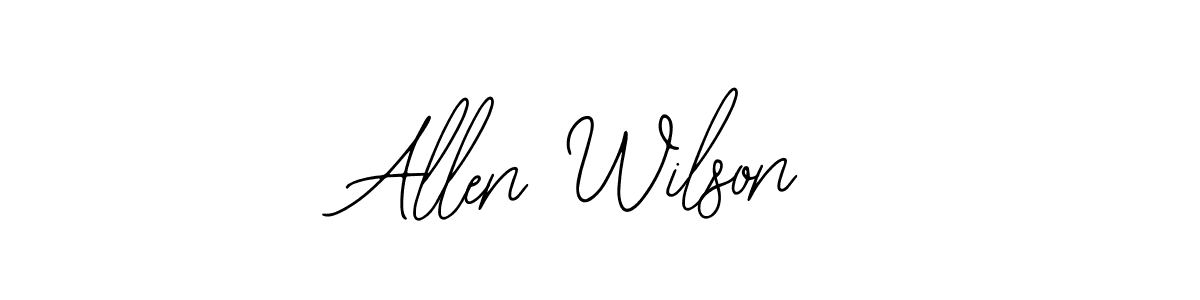 Make a beautiful signature design for name Allen Wilson. With this signature (Bearetta-2O07w) style, you can create a handwritten signature for free. Allen Wilson signature style 12 images and pictures png