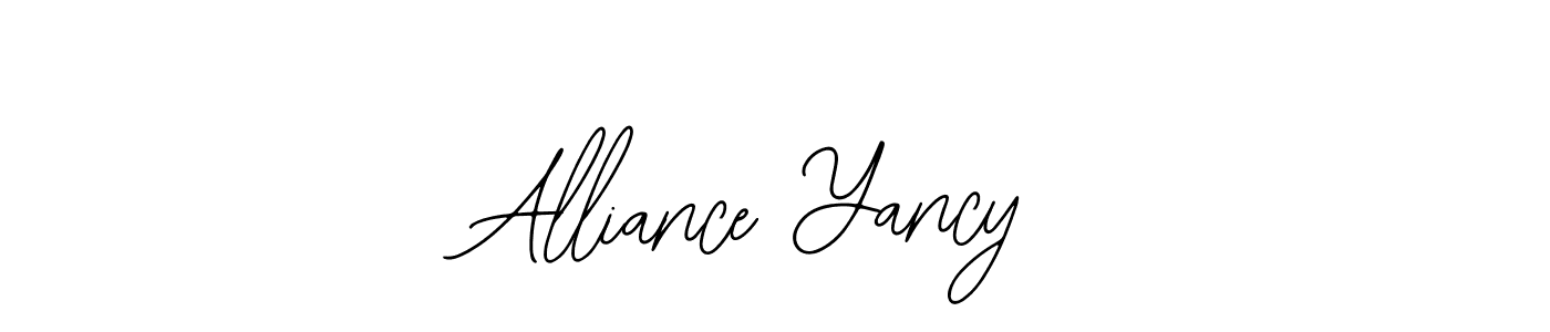 Also we have Alliance Yancy name is the best signature style. Create professional handwritten signature collection using Bearetta-2O07w autograph style. Alliance Yancy signature style 12 images and pictures png