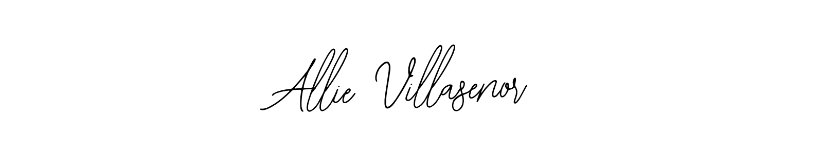 Use a signature maker to create a handwritten signature online. With this signature software, you can design (Bearetta-2O07w) your own signature for name Allie Villasenor. Allie Villasenor signature style 12 images and pictures png