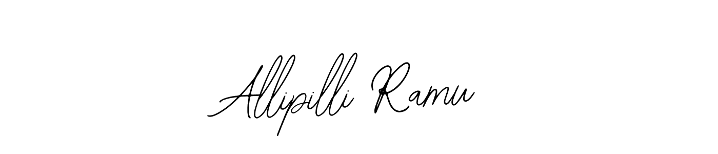 Make a beautiful signature design for name Allipilli Ramu. With this signature (Bearetta-2O07w) style, you can create a handwritten signature for free. Allipilli Ramu signature style 12 images and pictures png