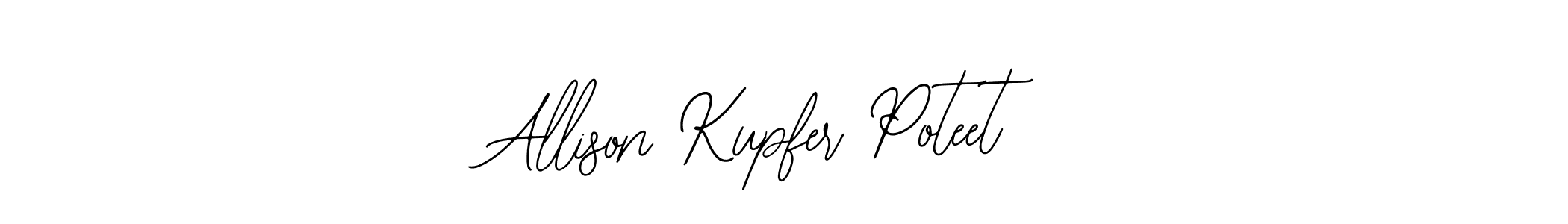 See photos of Allison Kupfer Poteet official signature by Spectra . Check more albums & portfolios. Read reviews & check more about Bearetta-2O07w font. Allison Kupfer Poteet signature style 12 images and pictures png