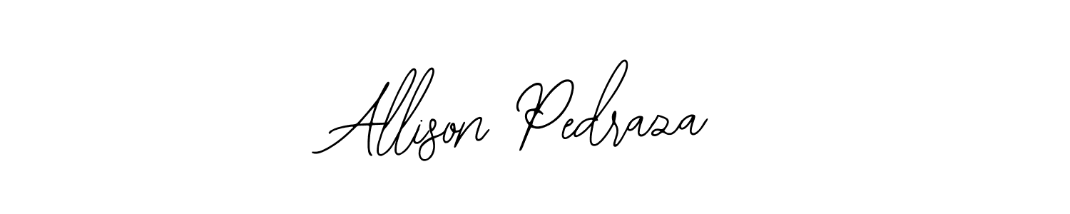 Make a beautiful signature design for name Allison Pedraza. With this signature (Bearetta-2O07w) style, you can create a handwritten signature for free. Allison Pedraza signature style 12 images and pictures png
