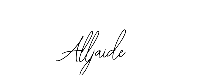 How to Draw Alljaide signature style? Bearetta-2O07w is a latest design signature styles for name Alljaide. Alljaide signature style 12 images and pictures png
