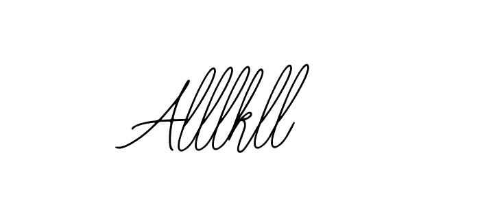 Make a beautiful signature design for name Alllkll. With this signature (Bearetta-2O07w) style, you can create a handwritten signature for free. Alllkll signature style 12 images and pictures png