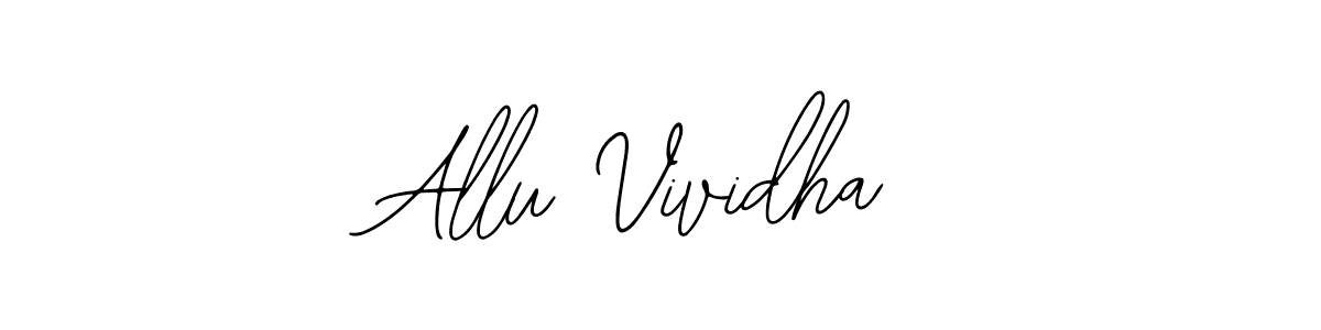 Allu Vividha stylish signature style. Best Handwritten Sign (Bearetta-2O07w) for my name. Handwritten Signature Collection Ideas for my name Allu Vividha. Allu Vividha signature style 12 images and pictures png