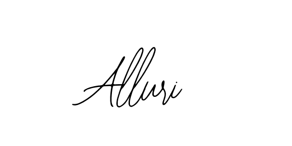 How to make Alluri name signature. Use Bearetta-2O07w style for creating short signs online. This is the latest handwritten sign. Alluri signature style 12 images and pictures png