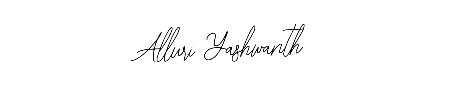 Make a beautiful signature design for name Alluri Yashwanth. With this signature (Bearetta-2O07w) style, you can create a handwritten signature for free. Alluri Yashwanth signature style 12 images and pictures png