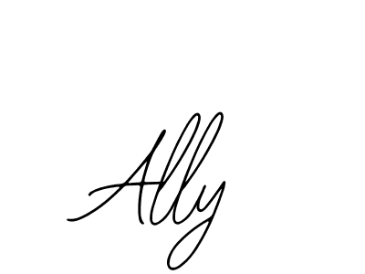 How to make Ally name signature. Use Bearetta-2O07w style for creating short signs online. This is the latest handwritten sign. Ally signature style 12 images and pictures png