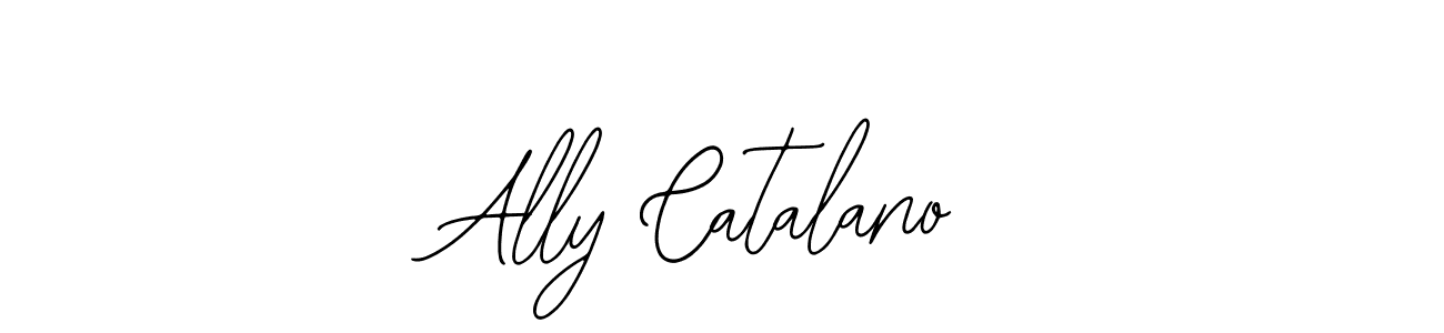 Make a beautiful signature design for name Ally Catalano. Use this online signature maker to create a handwritten signature for free. Ally Catalano signature style 12 images and pictures png