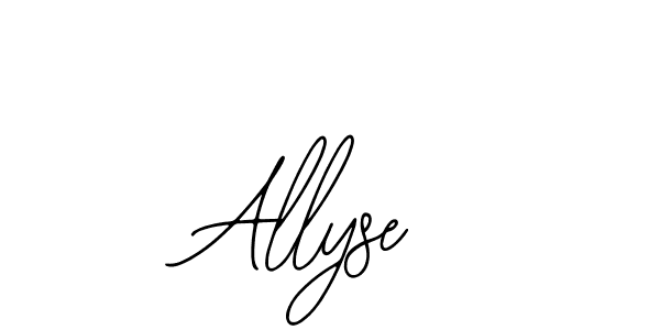 How to make Allyse signature? Bearetta-2O07w is a professional autograph style. Create handwritten signature for Allyse name. Allyse signature style 12 images and pictures png