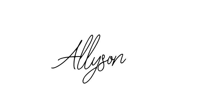 How to Draw Allyson signature style? Bearetta-2O07w is a latest design signature styles for name Allyson. Allyson signature style 12 images and pictures png