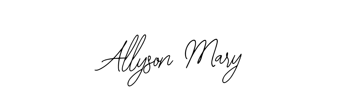 Once you've used our free online signature maker to create your best signature Bearetta-2O07w style, it's time to enjoy all of the benefits that Allyson Mary name signing documents. Allyson Mary signature style 12 images and pictures png