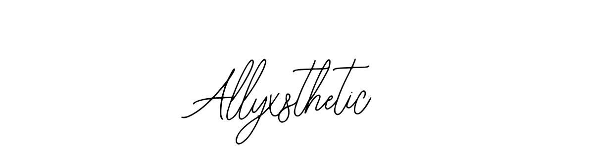 if you are searching for the best signature style for your name Allyxsthetic. so please give up your signature search. here we have designed multiple signature styles  using Bearetta-2O07w. Allyxsthetic signature style 12 images and pictures png