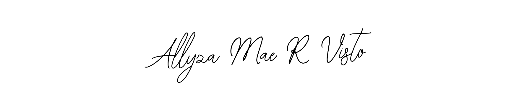 Here are the top 10 professional signature styles for the name Allyza Mae R Visto. These are the best autograph styles you can use for your name. Allyza Mae R Visto signature style 12 images and pictures png