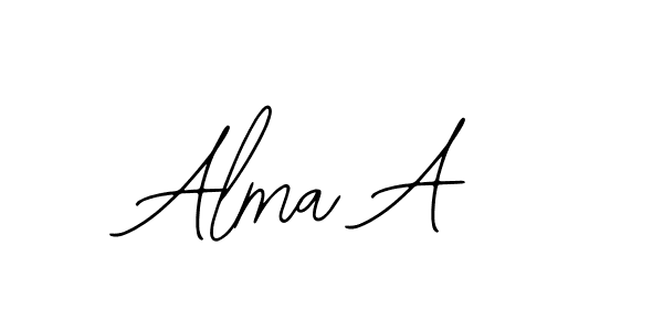 Make a short Alma A signature style. Manage your documents anywhere anytime using Bearetta-2O07w. Create and add eSignatures, submit forms, share and send files easily. Alma A signature style 12 images and pictures png