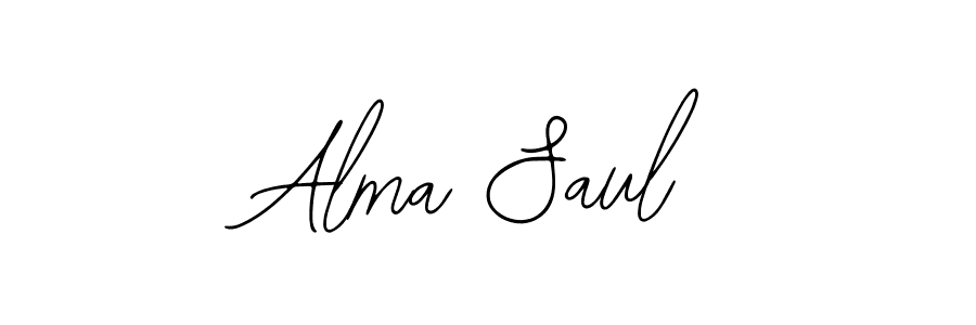 Similarly Bearetta-2O07w is the best handwritten signature design. Signature creator online .You can use it as an online autograph creator for name Alma Saul. Alma Saul signature style 12 images and pictures png