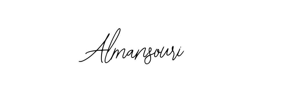 You should practise on your own different ways (Bearetta-2O07w) to write your name (Almansouri) in signature. don't let someone else do it for you. Almansouri signature style 12 images and pictures png