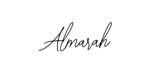You should practise on your own different ways (Bearetta-2O07w) to write your name (Almarah) in signature. don't let someone else do it for you. Almarah signature style 12 images and pictures png