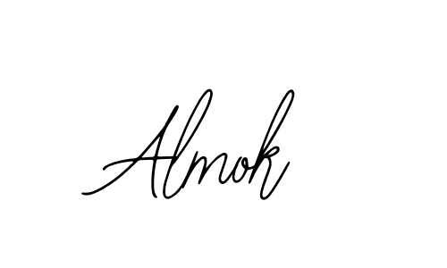 How to make Almok name signature. Use Bearetta-2O07w style for creating short signs online. This is the latest handwritten sign. Almok signature style 12 images and pictures png