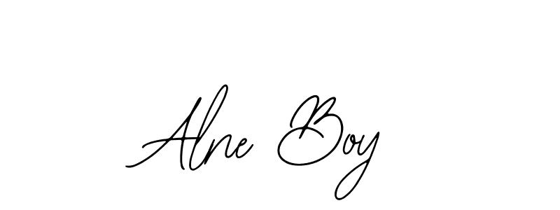 if you are searching for the best signature style for your name Alne Boy. so please give up your signature search. here we have designed multiple signature styles  using Bearetta-2O07w. Alne Boy signature style 12 images and pictures png
