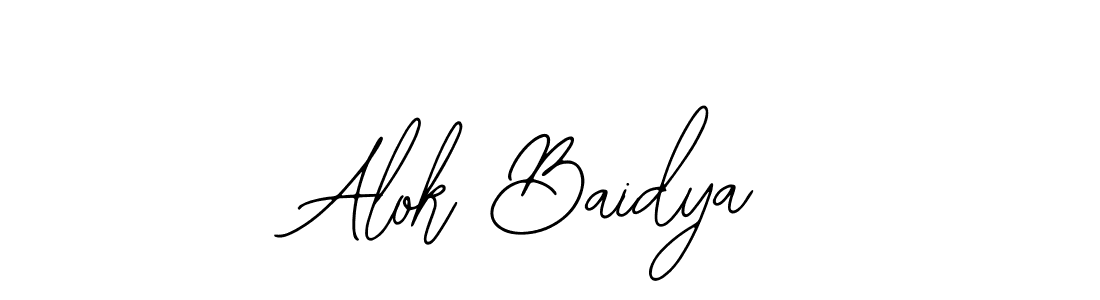 This is the best signature style for the Alok Baidya name. Also you like these signature font (Bearetta-2O07w). Mix name signature. Alok Baidya signature style 12 images and pictures png